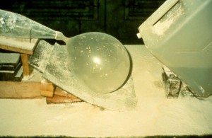 a still from the film 'the way things go', 1987 film by fischli & weiss